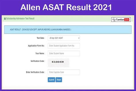 afpsat result 2021|ALLEN Declared ASAT Result 2021; here’s Download Scholarship Test .